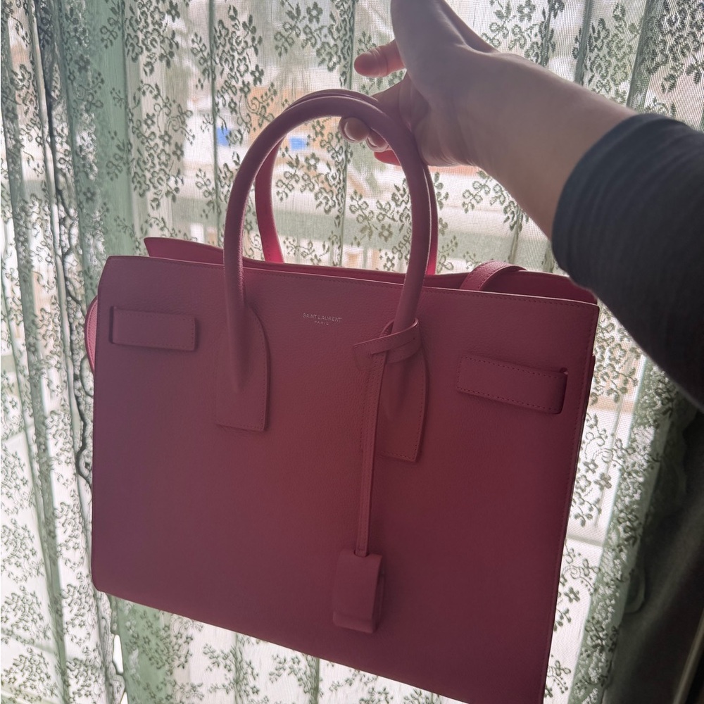 Yves Saint Laurent Pink Satchel Bag - Picture 7 of 7